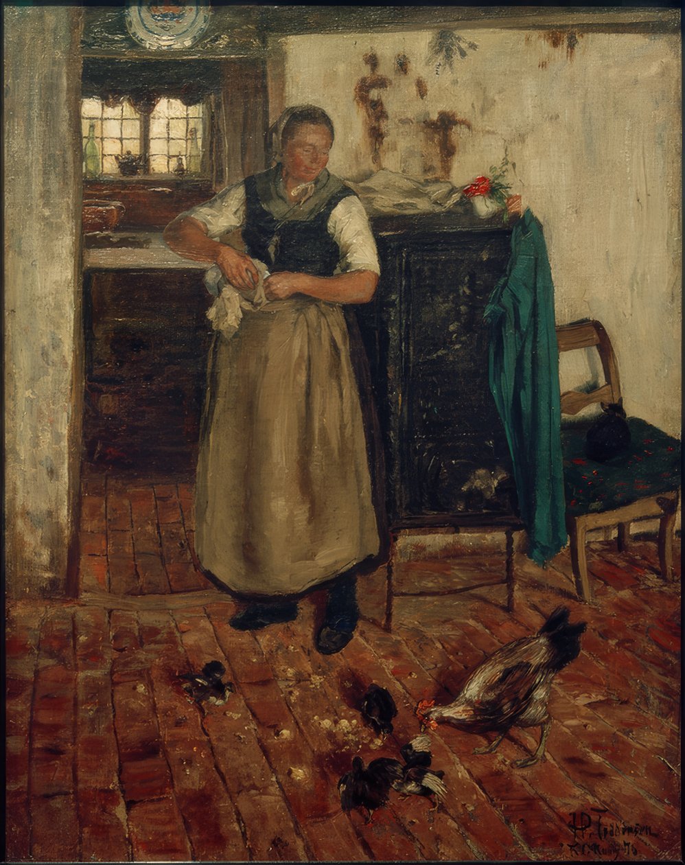 H.P.Feddersen, Frisiano na Cozinha de Hans Peter Feddersen der Jüngere