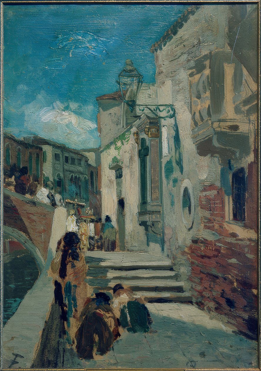 Procissão em Veneza de Hans Peter Feddersen der Jüngere