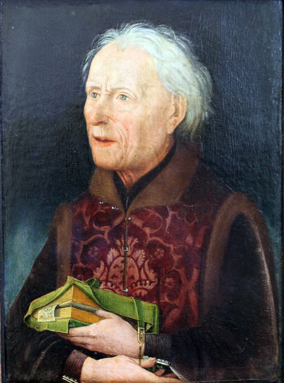 Retrato do cónego Conde Georg de Löwenstein de Hans Pleydenwurff