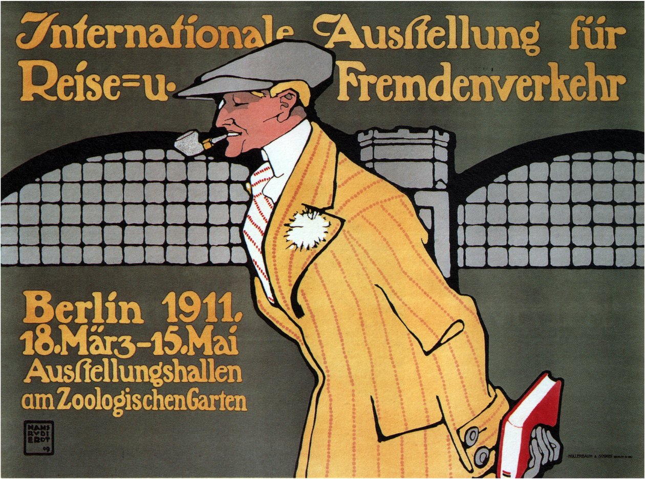 Exposição Internacional de Viagens, Berlim, 1911 de Hans Rudi Erdt