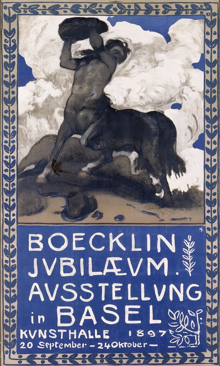 Jubileu de Boecklin, 1897 de Hans Sandreuter