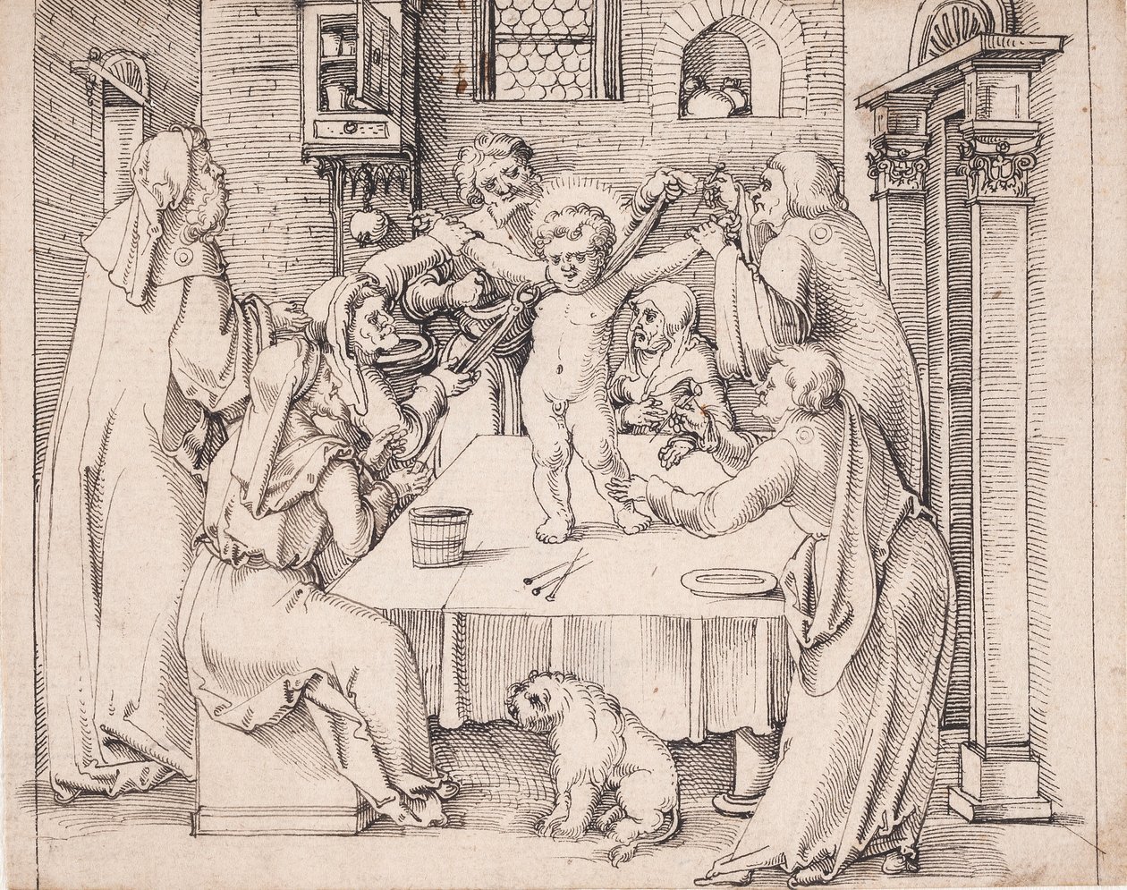 O martírio de São Simão de Trento de Hans Schäufelein