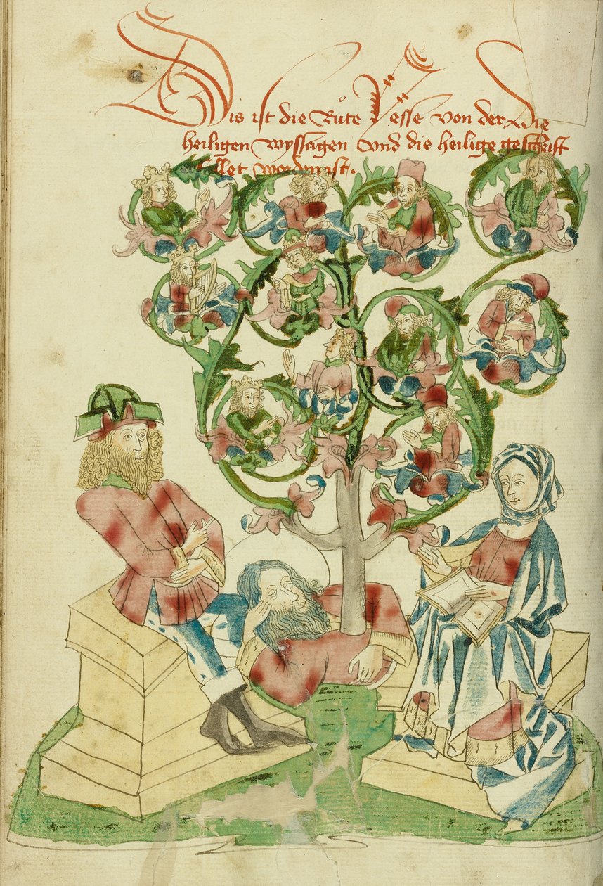 A árvore de Jessé de Hans Schilling