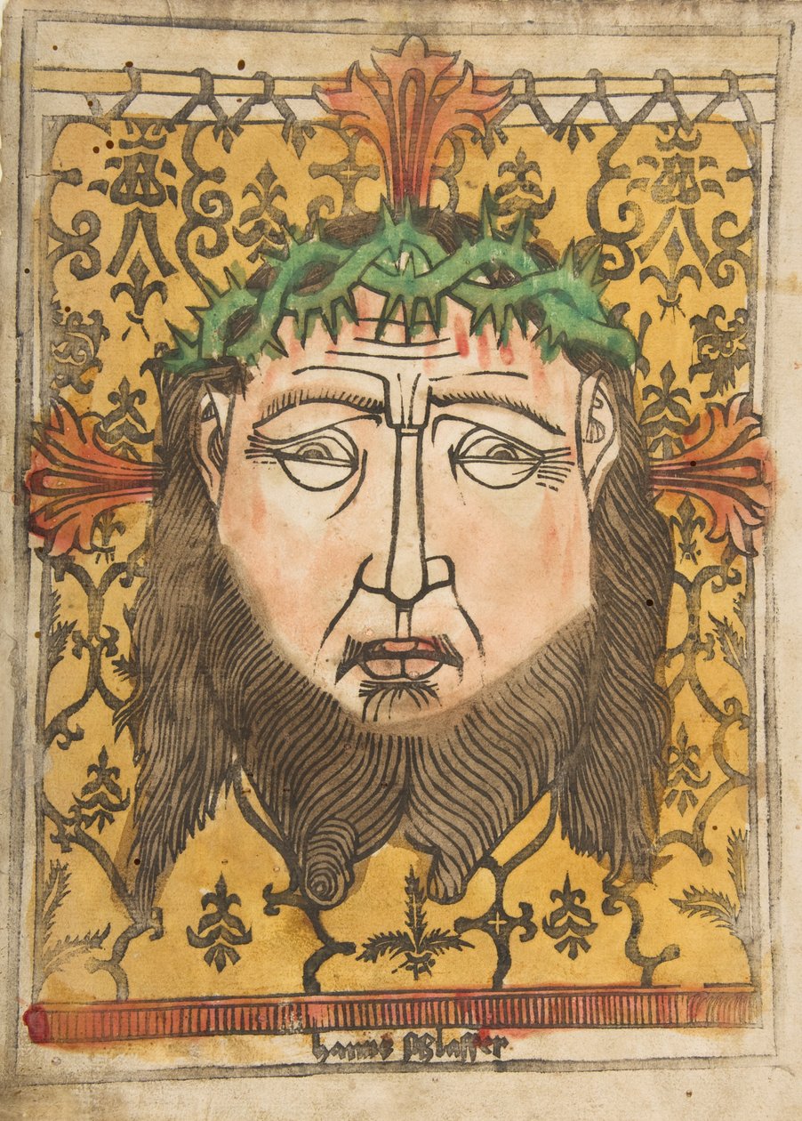 O Sudário, c. 1470-75. de Hans Schlaffer of Ulm