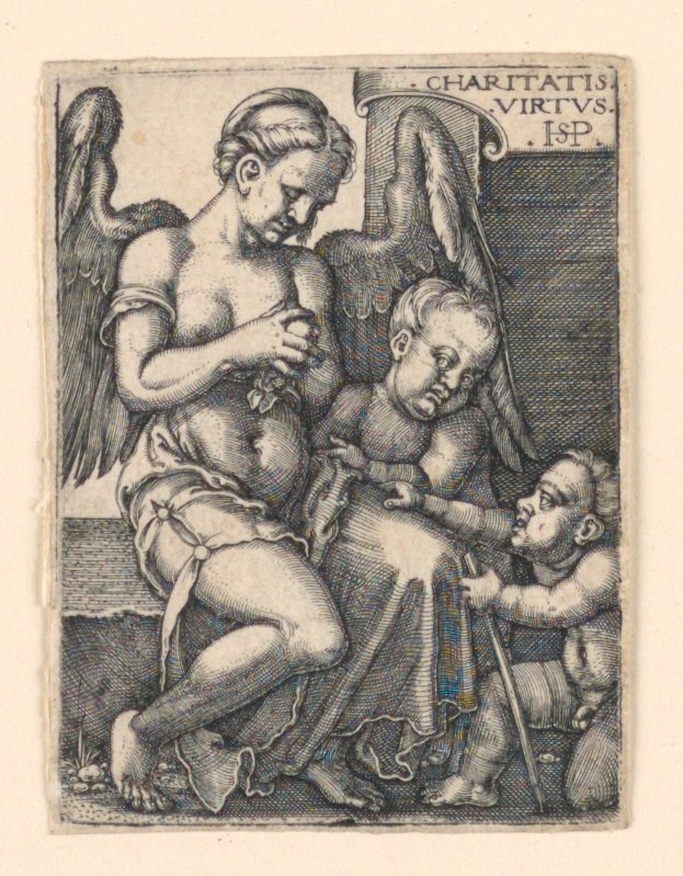 Caridade de Hans Sebald Beham