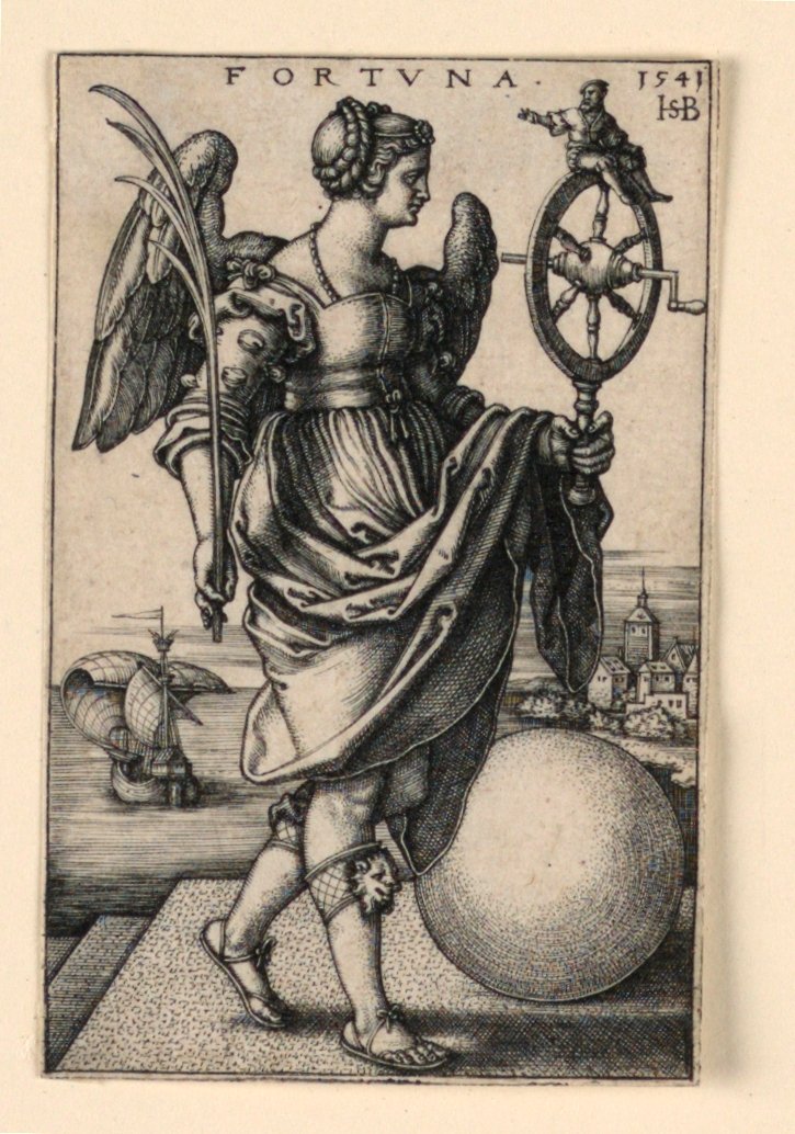 Fortuna (fortuna) de Hans Sebald Beham