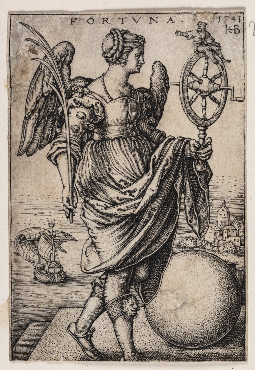 Fortuna (Fortuna) de Hans Sebald Beham