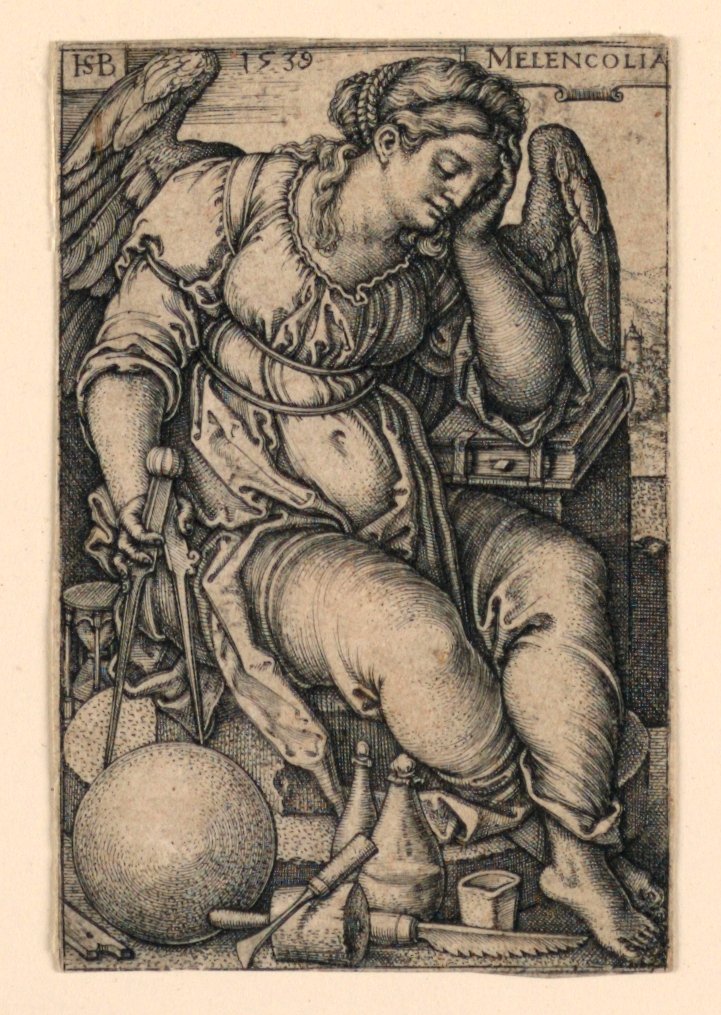 Melancolia (Melancolia) de Hans Sebald Beham