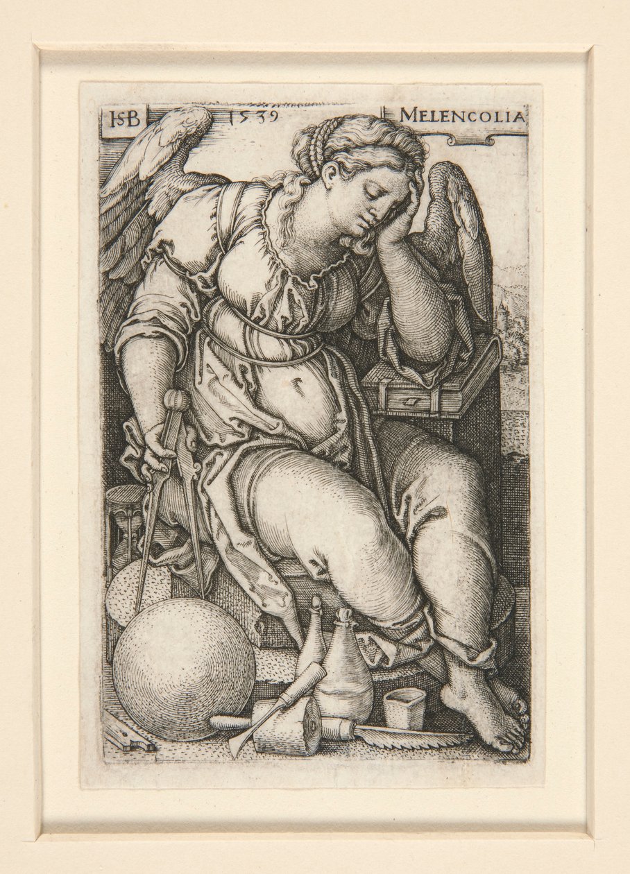 Melencolia de Hans Sebald Beham