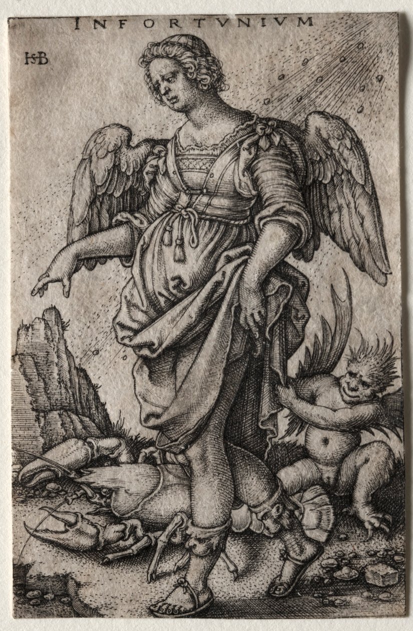 Infortúnio. de Hans Sebald Beham