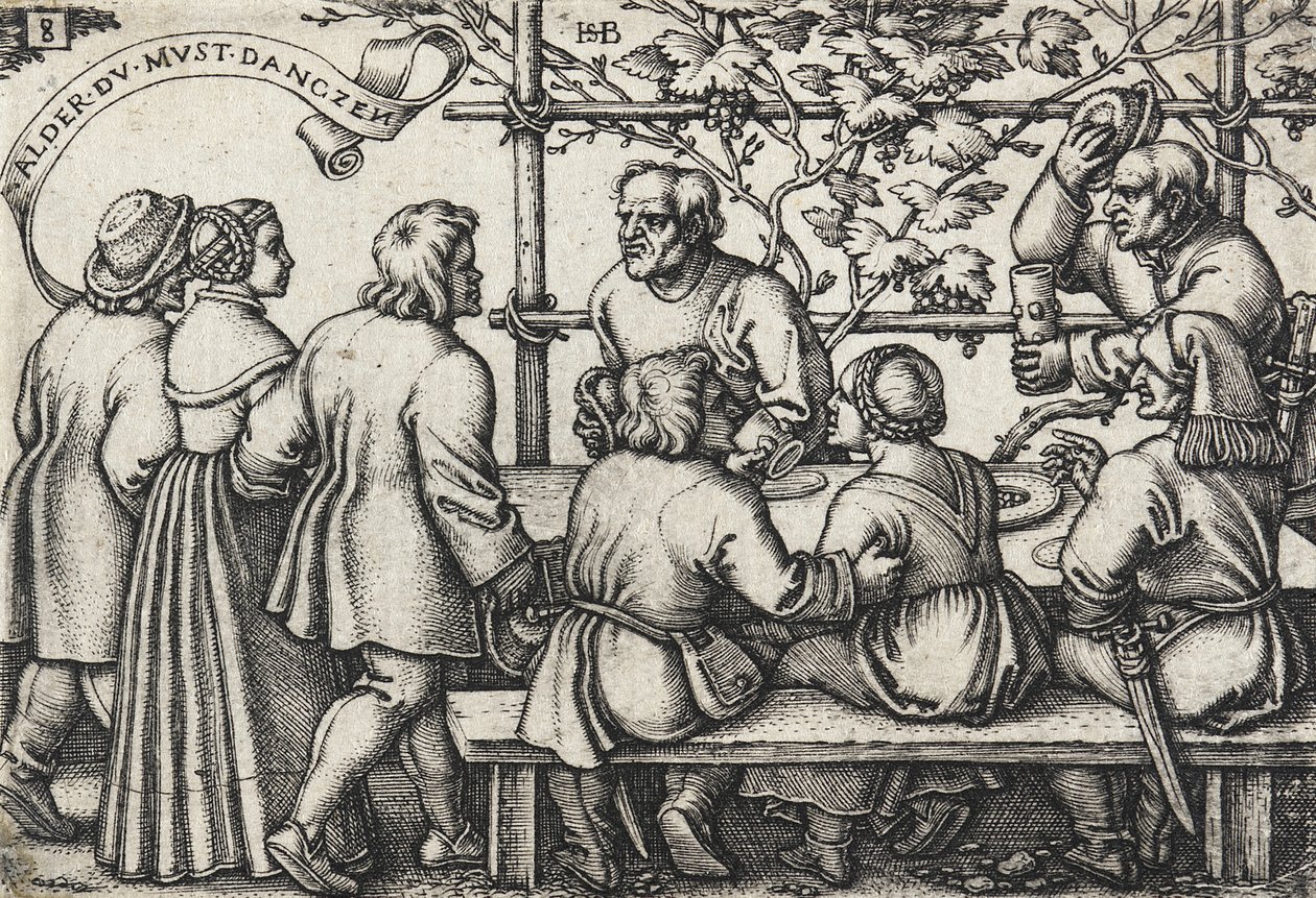 Festa dos Camponeses de Hans Sebald Beham