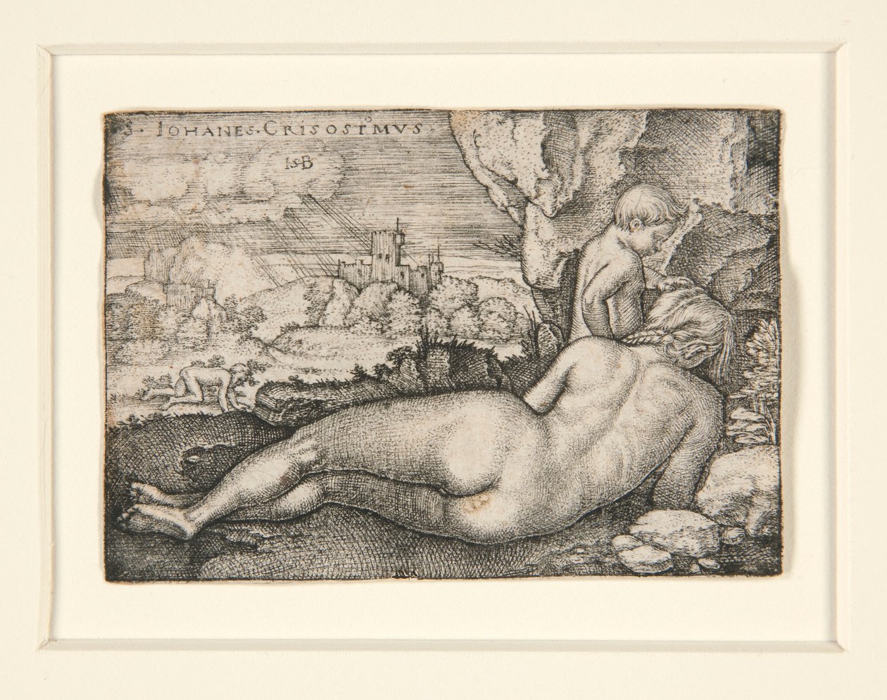 Penitência de São João Crisóstomo de Hans Sebald Beham