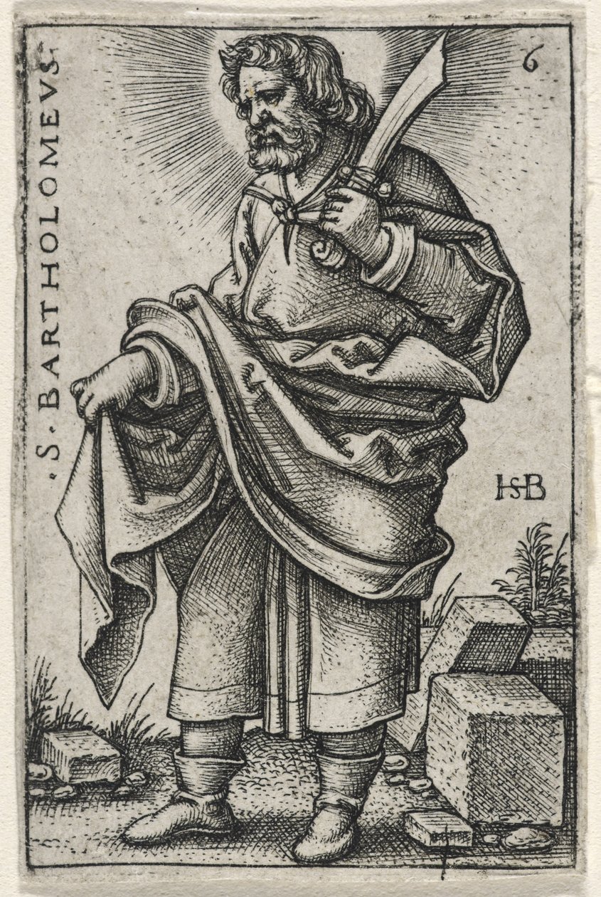 São Bartolomeu, 1541-46 de Hans Sebald Beham