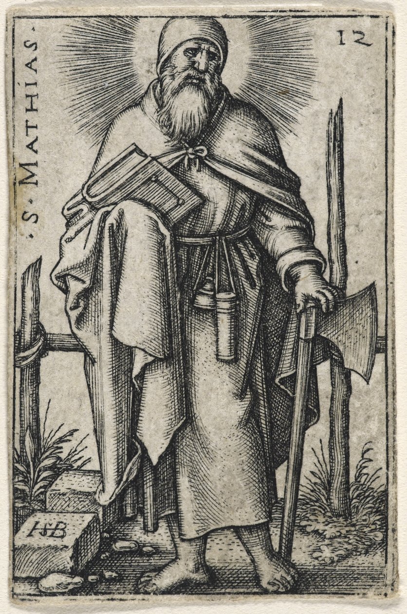 São Mathias, 1541-46 de Hans Sebald Beham