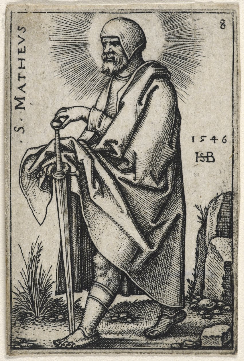 São Mateus, 1541-46 de Hans Sebald Beham