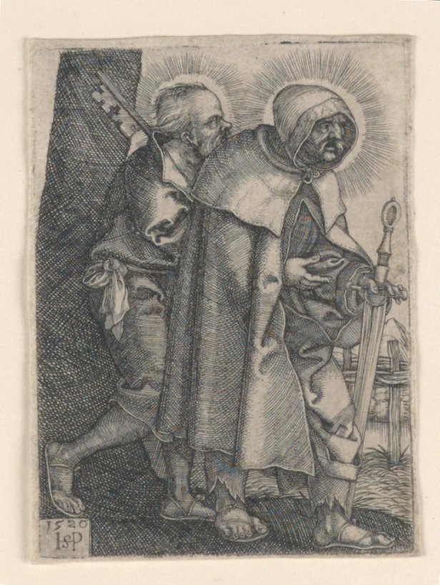 São Pedro e São Paulo de Hans Sebald Beham