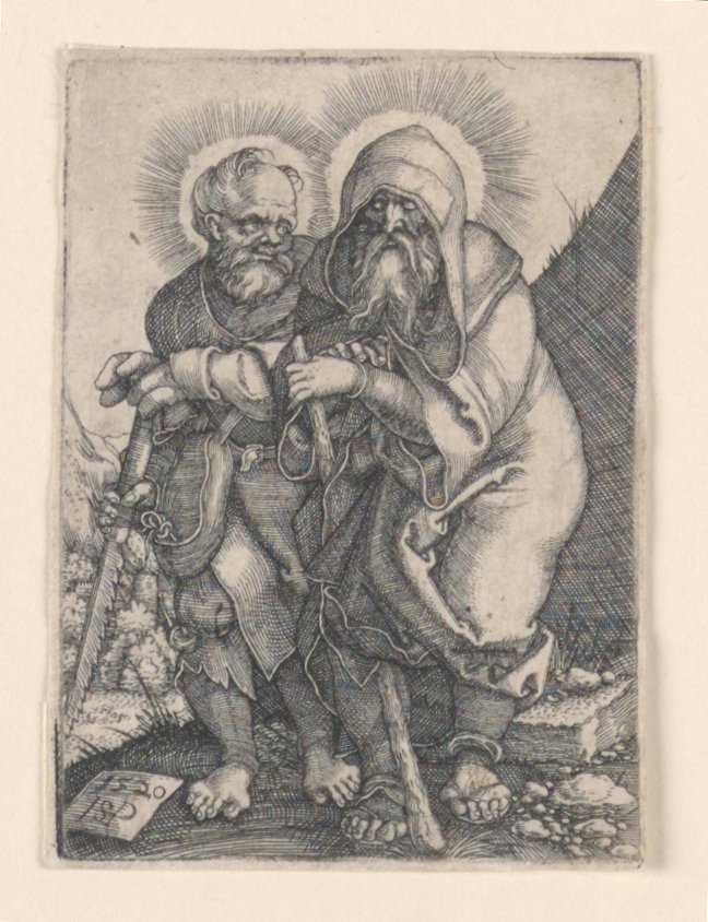 São Simão e São Tadeu de Hans Sebald Beham