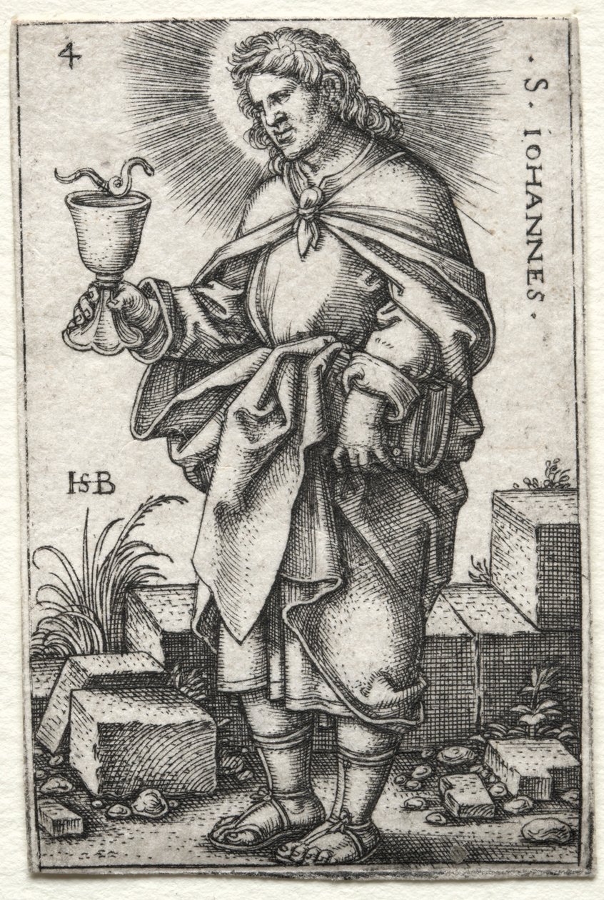 São João, 1545-1546. de Hans Sebald Beham