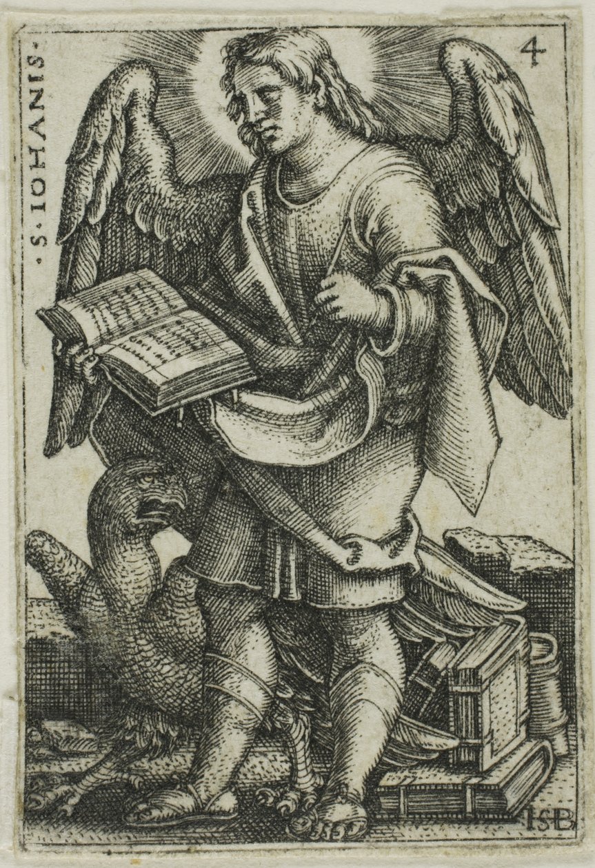 São João, de Os Quatro Evangelistas de Hans Sebald Beham