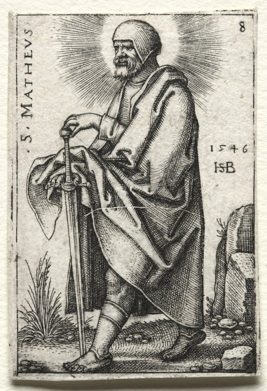 São Marcos, 1545-1546. de Hans Sebald Beham