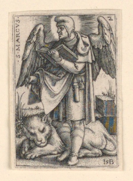 São Marcos, de Os Quatro Evangelistas de Hans Sebald Beham