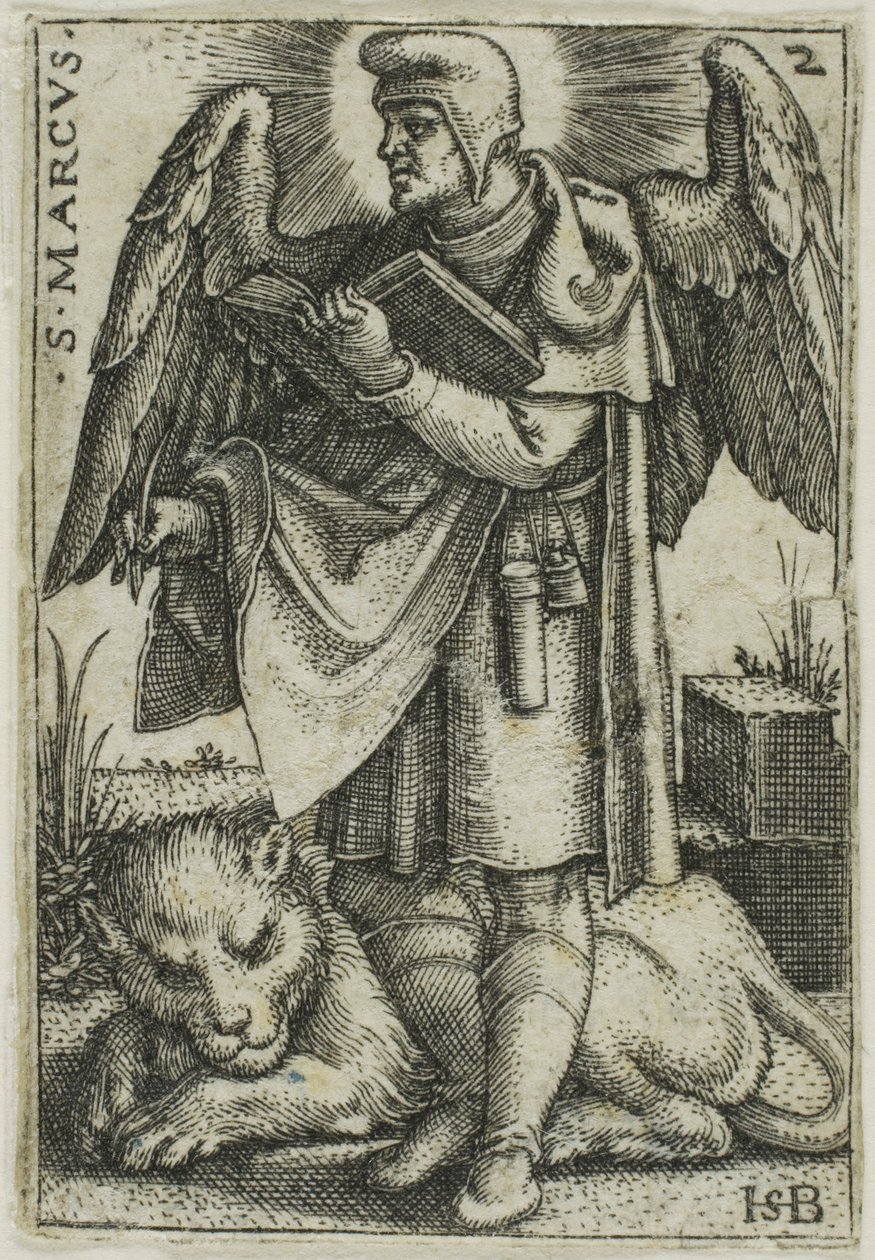 São Marcos, de Os Quatro Evangelistas de Hans Sebald Beham