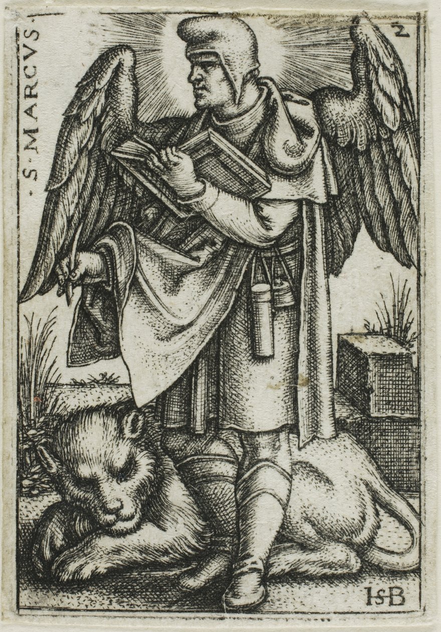 São Marcos, de Os Quatro Evangelistas de Hans Sebald Beham