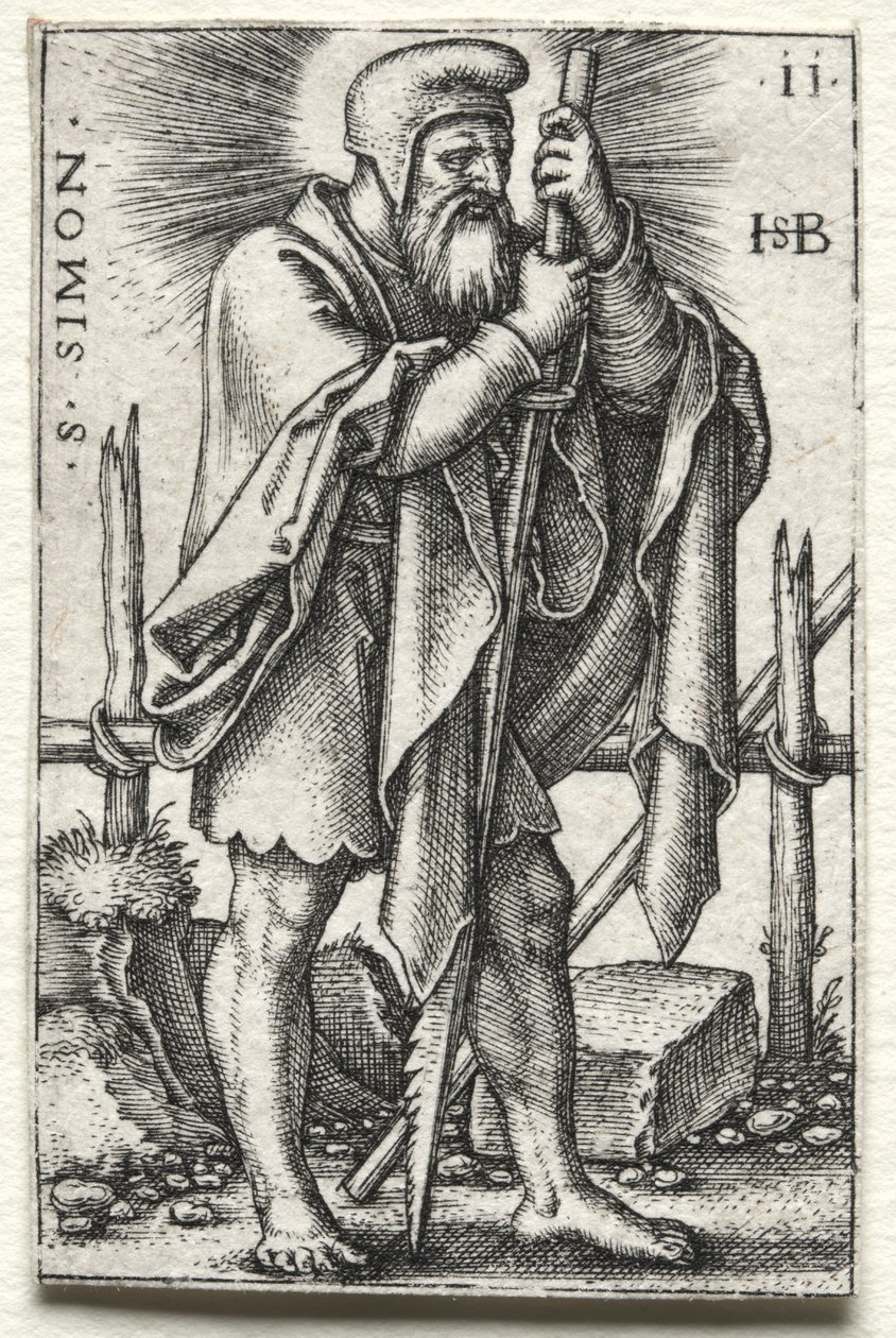 São Simão, 1545-1546. de Hans Sebald Beham