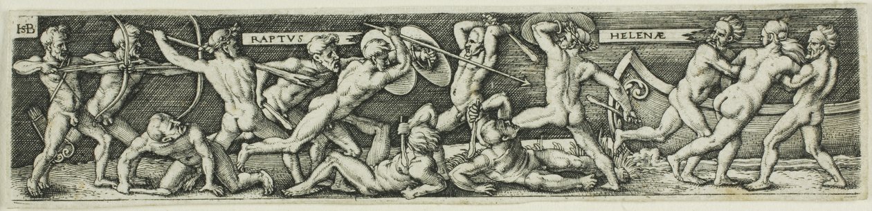 O rapto de Helena de Hans Sebald Beham