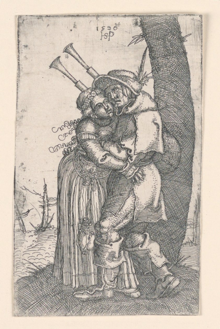 O gaiteiro de Hans Sebald Beham