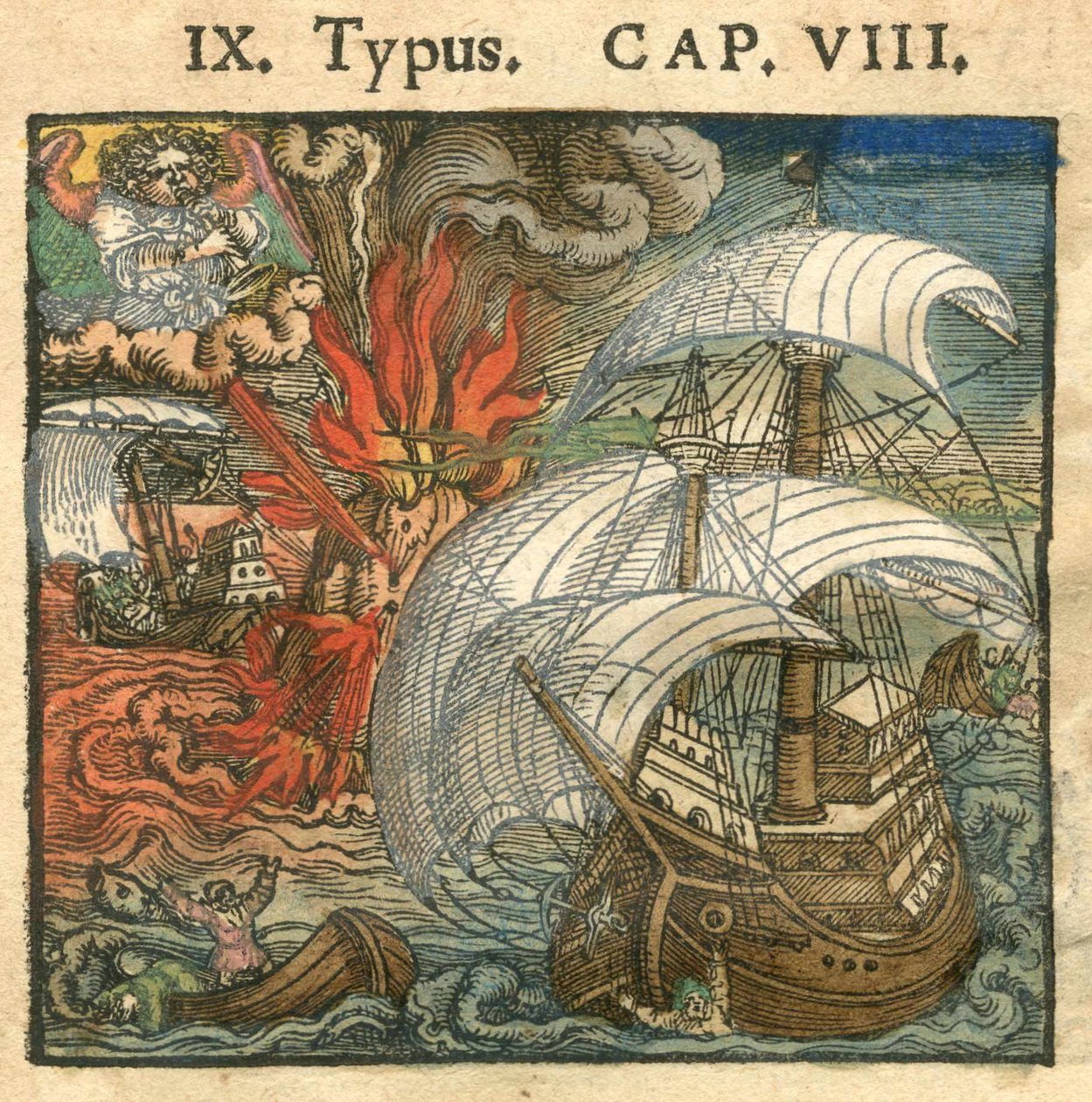 O Dilúvio, 1540 de Hans Sebald Beham