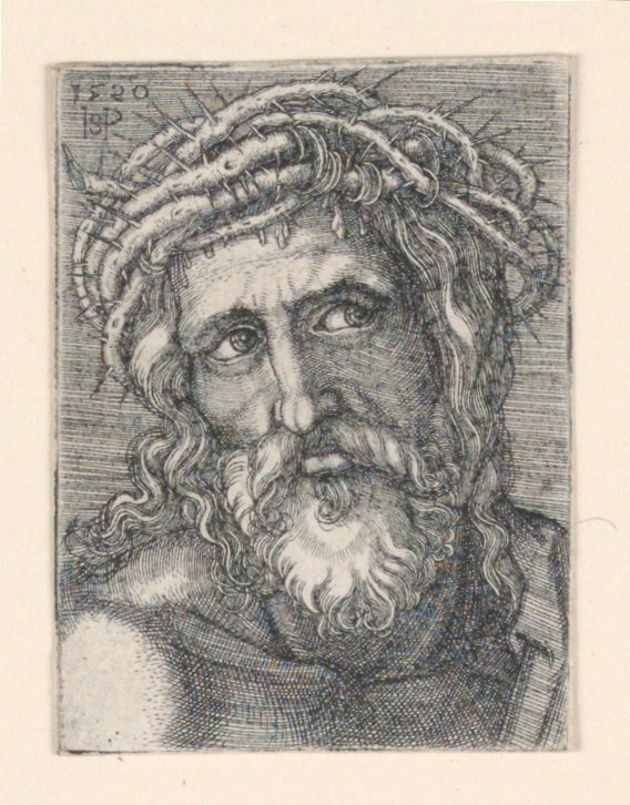 A Cabeça de Cristo de Hans Sebald Beham