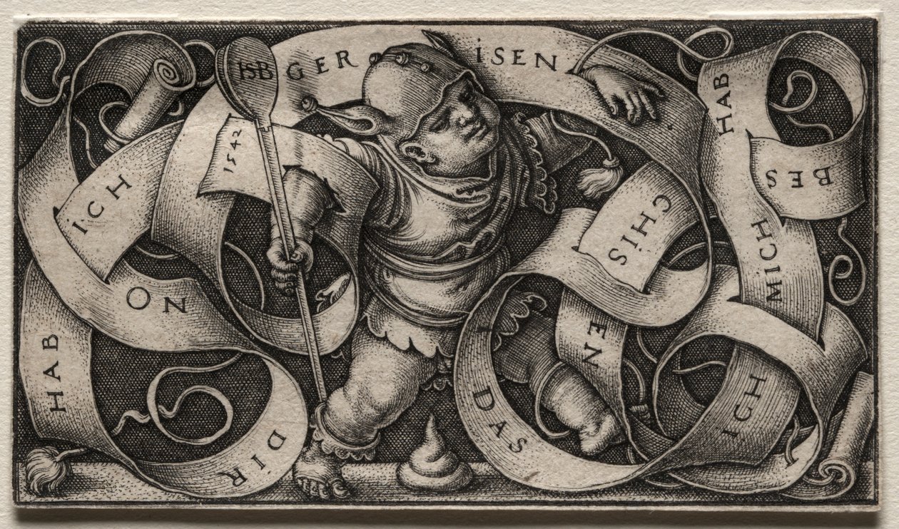 O pequeno palhaço de Hans Sebald Beham