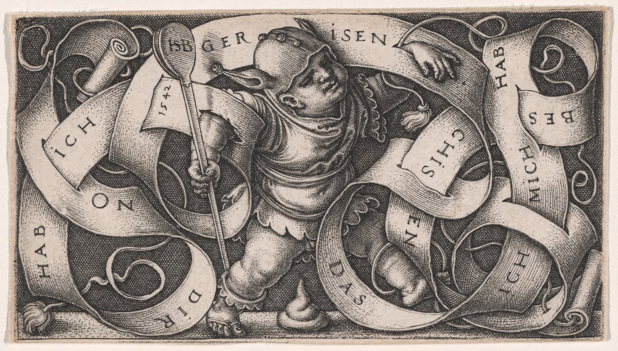 O Pequeno Bufão de Hans Sebald Beham