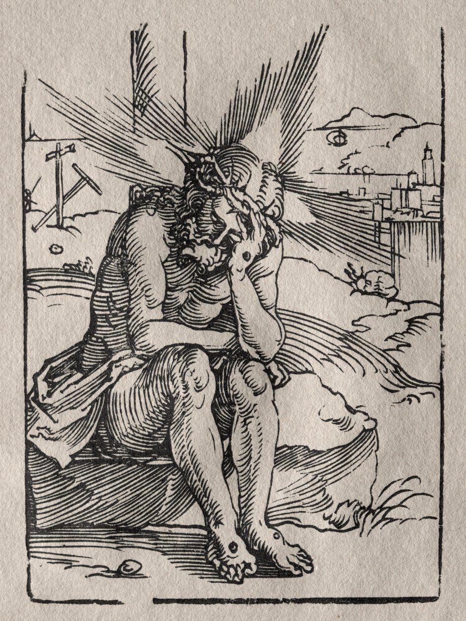 O homem das dores de Hans Sebald Beham