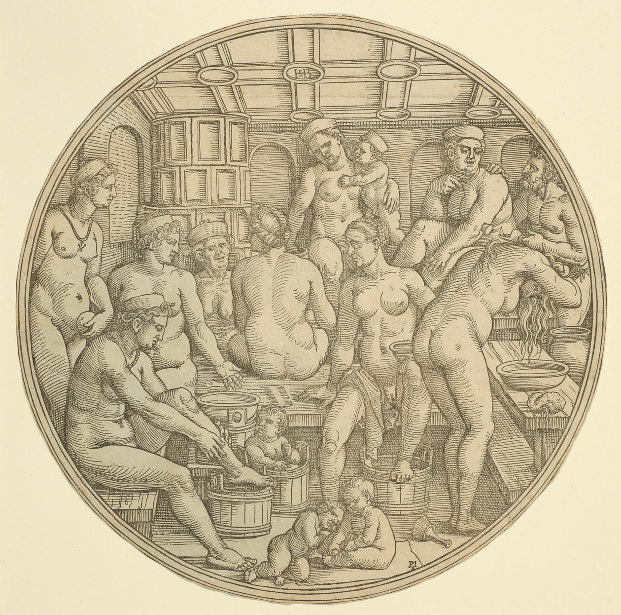 O banho das mulheres de Hans Sebald Beham