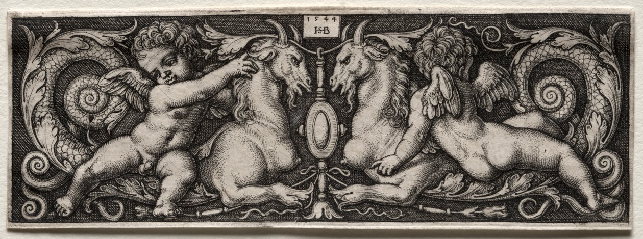 Dois Gênios de Hans Sebald Beham
