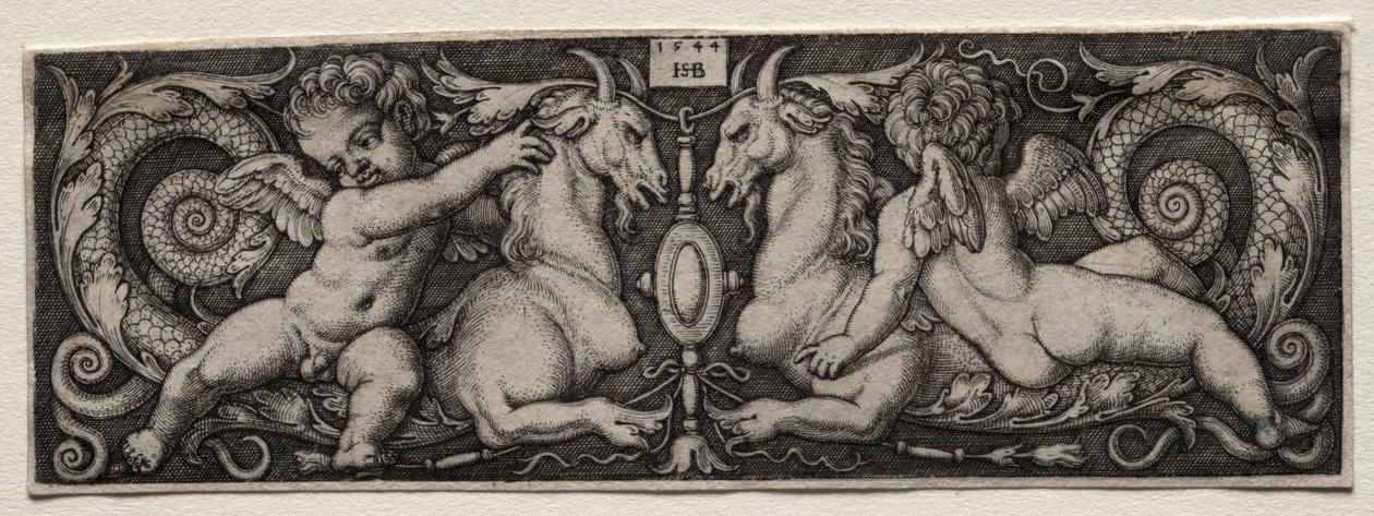 Dois Génios de Hans Sebald Beham