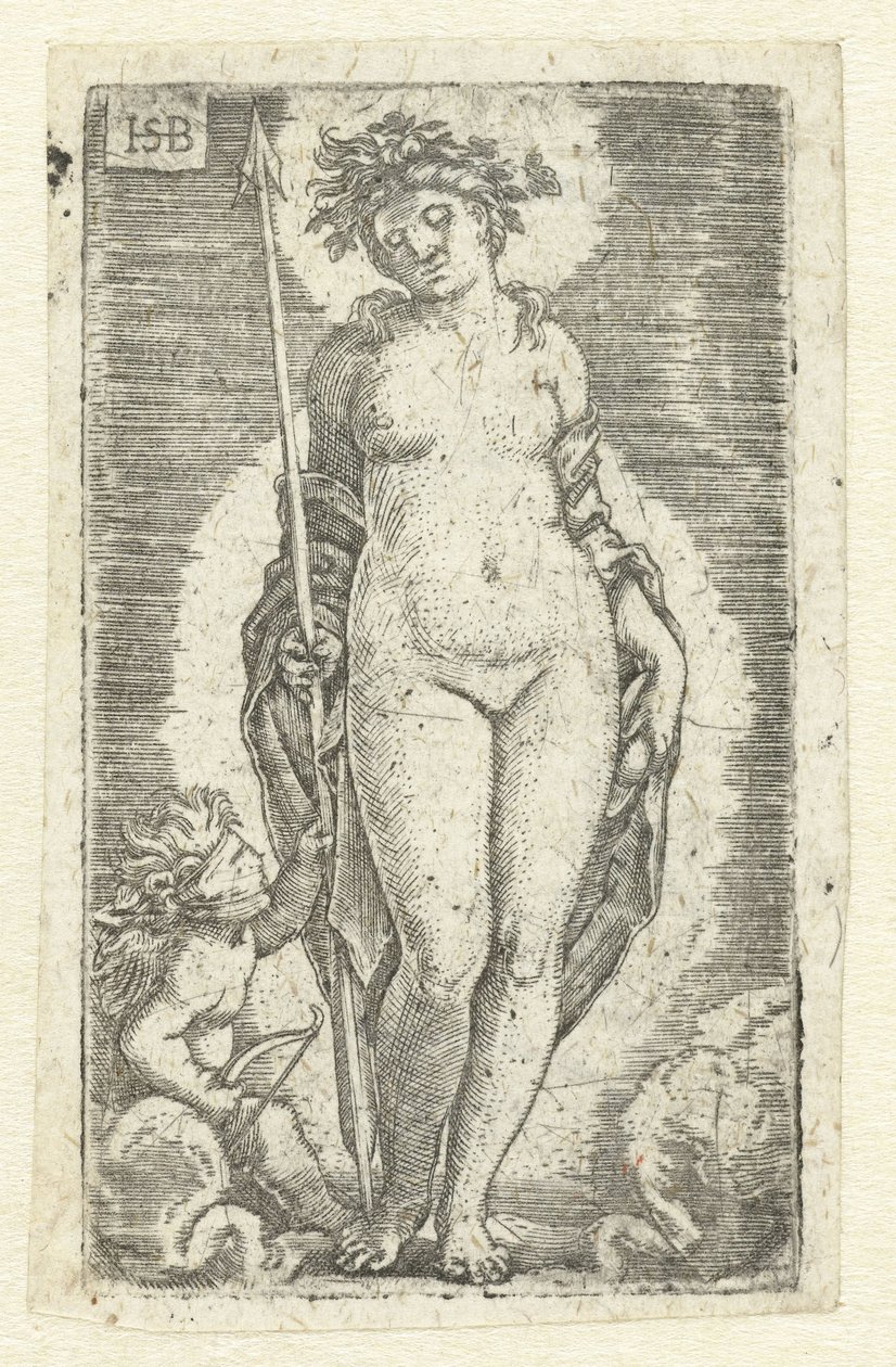 Vénus e Cupido de Hans Sebald Beham