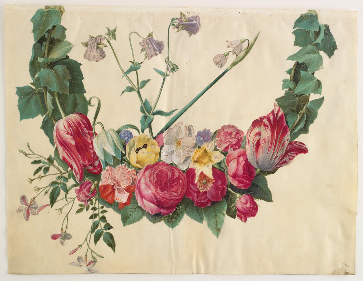 Tendrilha floral de Hans Simon Holtzbecker