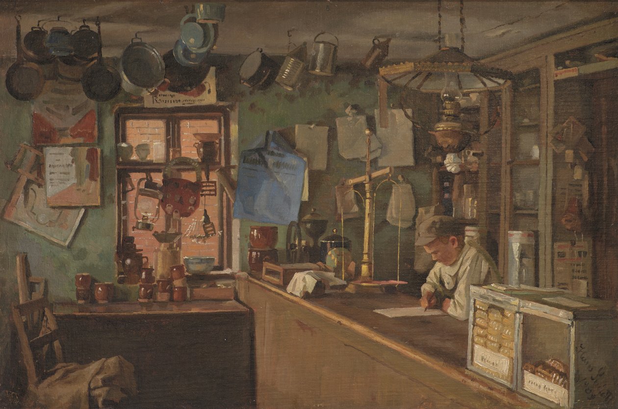 Uma mercearia do país de Hans Smidth