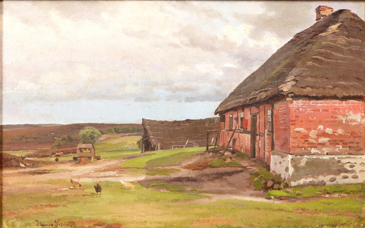 Uma casa em Alheden de Hans Smidth