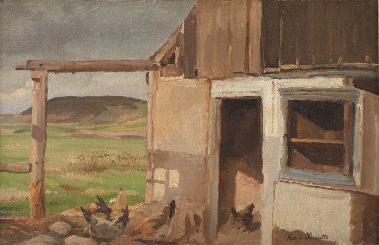 Casa com galinheiro de Hans Smidth