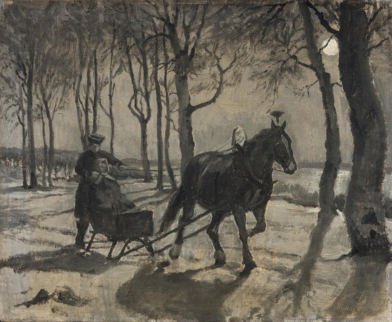O trenó para Fussingöe de Hans Smidth