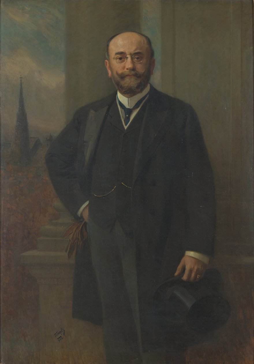 O Presidente da Câmara de Viena, Dr. Richard Weiskirchner de Hans Temple