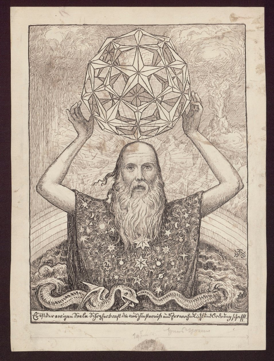 Alegoria da Criação do Mundo () de Hans Thoma