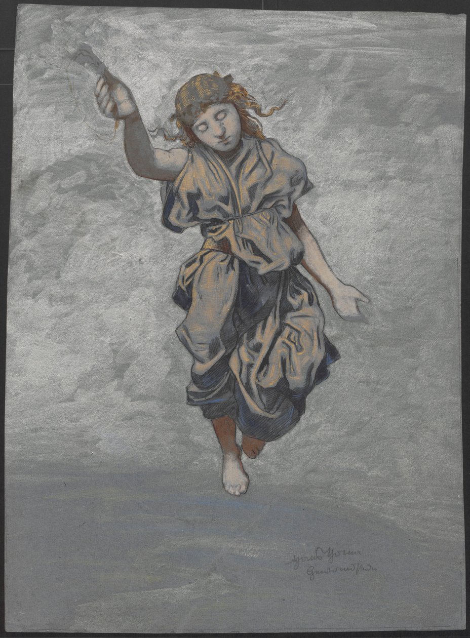 Alegoria de agosto de Hans Thoma