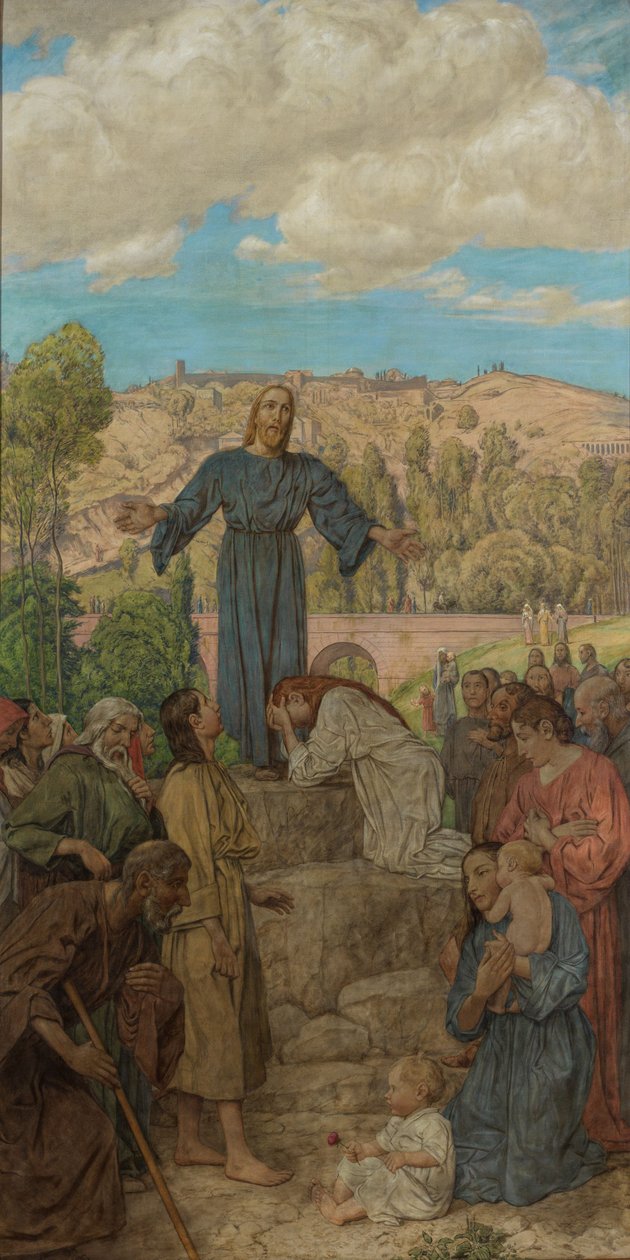 Cristo como Mestre de Hans Thoma