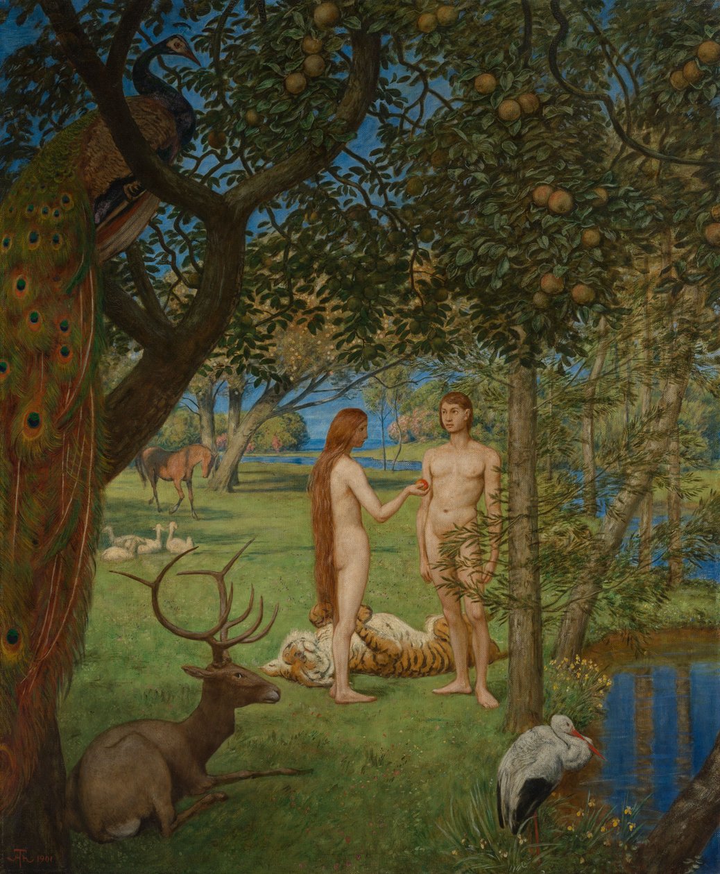 O paraíso de Hans Thoma