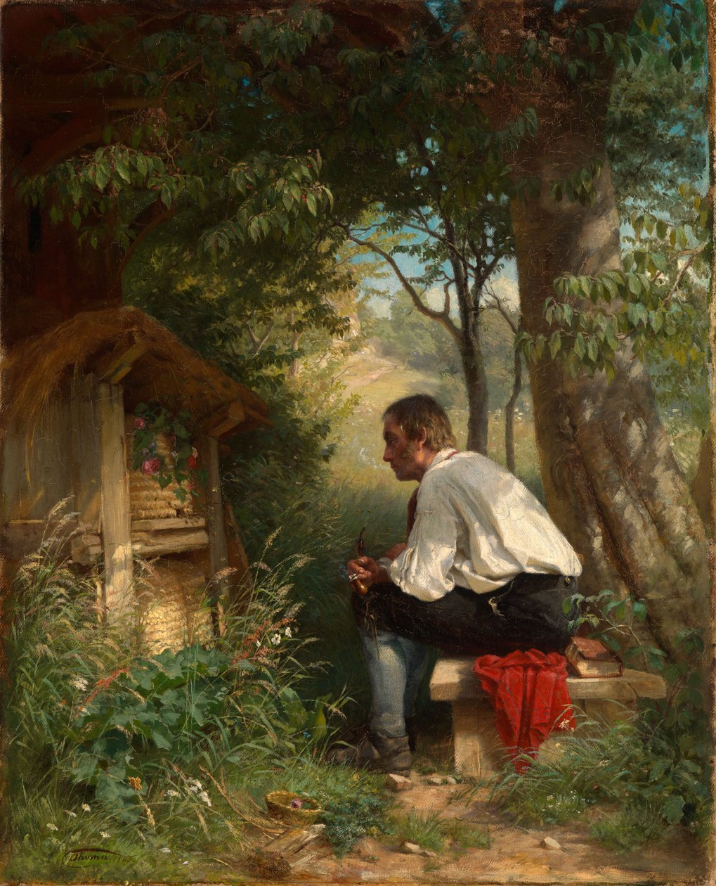 O Amigo das Abelhas de Hans Thoma